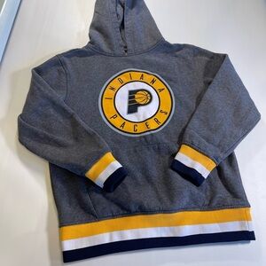 Grey and yellow Indiana Pacers hoodie #NBA